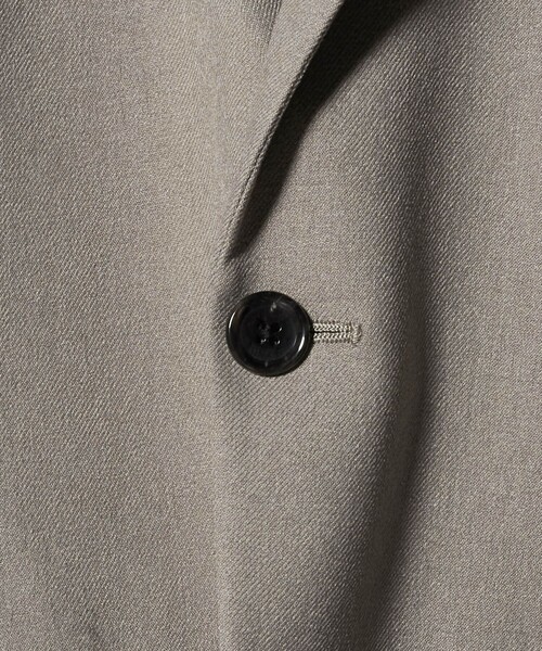 A DAY IN THE LIFE UNITED ARROWS(アデイインザライフユナイテッドアローズ)の「ウールライク サージ 2ボタンジャケット<A DAY IN THE LIFE>(テーラードジャケット・メンズ・ブラック/ネイビー/ベージュ・M/L/S)」の11枚目の写真