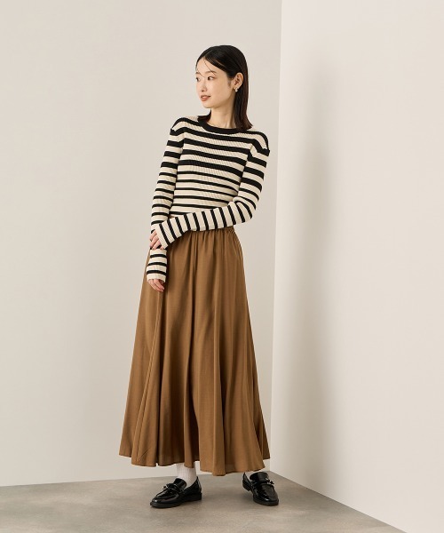 セール】フローイングウールサーキュラースカート（スカート）｜ketty