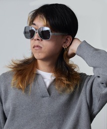 eye c u（アイシーユー ）の「eye c u/アイシーユー BHM クラシカルフォルム UVカットスクエアサングラス（サングラス）」