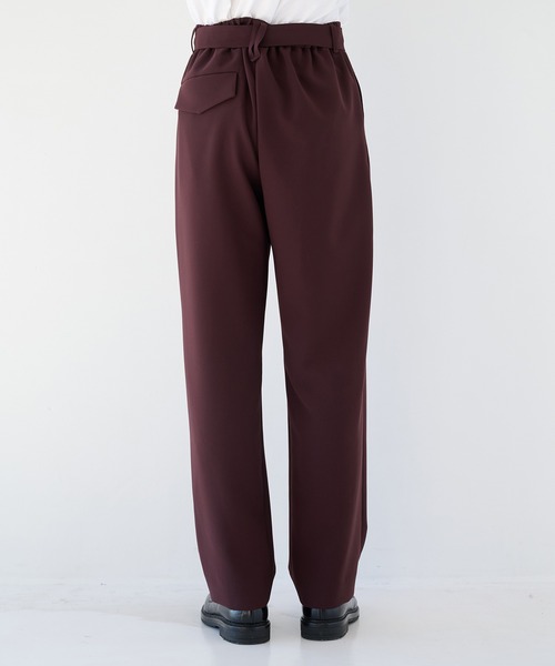 CULLNI（クルニ）の「【CULLNI】別注 Straight patns（スラックス・メンズ・ブラック/ベージュ/ネイビー/ホワイト/モカ・1/2）」の14枚目の写真