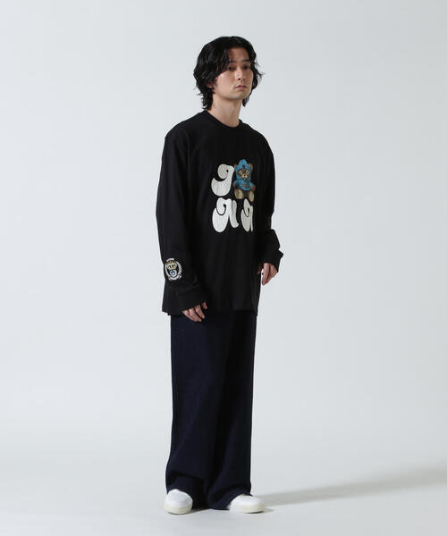 BARROW(バロー)の「Barrow/バロー/JAPAN LIMITED LONG T-SHIRT(Tシャツ/カットソー・メンズ・ホワイト/ブラック・XL/M/L)」の5枚目の写真