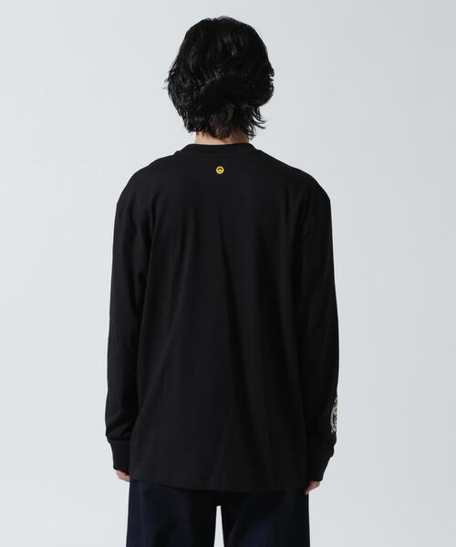 BARROW(バロー)の「Barrow/バロー/JAPAN LIMITED LONG T-SHIRT(Tシャツ/カットソー・メンズ・ホワイト/ブラック・XL/M/L)」の7枚目の写真