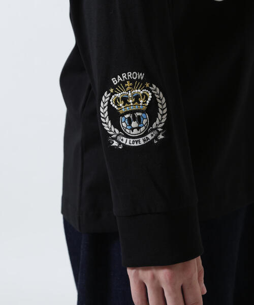 BARROW(バロー)の「Barrow/バロー/JAPAN LIMITED LONG T-SHIRT(Tシャツ/カットソー・メンズ・ホワイト/ブラック・XL/M/L)」の10枚目の写真