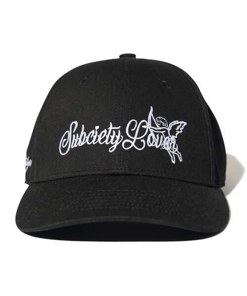 Subciety（サブサエティ）の「Love cap（キャップ・メンズ・ブラック×レッド/ブラック×ホワイト・FREE）」の18枚目の写真