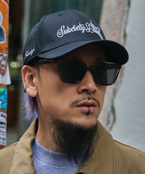 Subciety（サブサエティ）の「Love cap（キャップ・メンズ・ブラック×レッド/ブラック×ホワイト・FREE）」の20枚目の写真