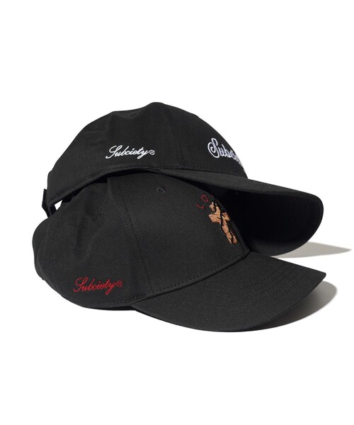 Subciety(サブサエティ)の「Love cap(キャップ・メンズ・ブラック×レッド/ブラック×ホワイト・FREE)」の18枚目の写真