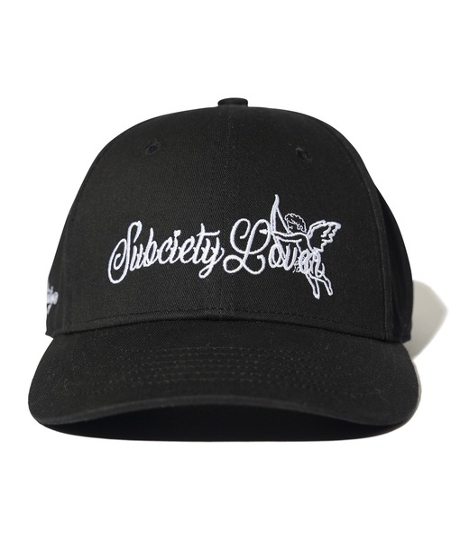 Subciety（サブサエティ）の「Love cap（キャップ・メンズ・ブラック×レッド/ブラック×ホワイト・FREE）」の5枚目の写真
