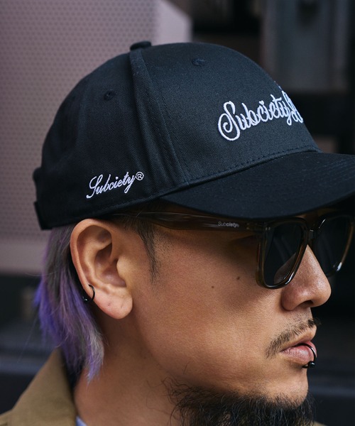 Subciety（サブサエティ）の「Love cap（キャップ・メンズ・ブラック×レッド/ブラック×ホワイト・FREE）」の13枚目の写真