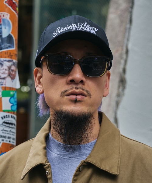 Subciety（サブサエティ）の「Love cap（キャップ・メンズ・ブラック×レッド/ブラック×ホワイト・FREE）」の15枚目の写真