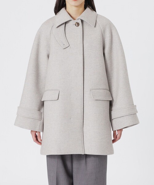 LOVELESS（ラブレス）の「ボンディングミドルコート（チェスターコート・レディース・ライトグレー/グレー系その他・34/36）」の18枚目の写真