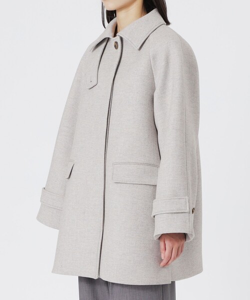 LOVELESS（ラブレス）の「ボンディングミドルコート（チェスターコート・レディース・ライトグレー/グレー系その他・34/36）」の19枚目の写真