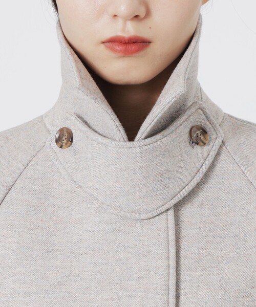 LOVELESS（ラブレス）の「ボンディングミドルコート（チェスターコート・レディース・ライトグレー/グレー系その他・34/36）」の21枚目の写真