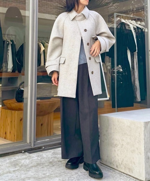 LOVELESS（ラブレス）チェスターコート ブロッキングチェスターコート(コート)｜LOVELESS(ラブレス)の