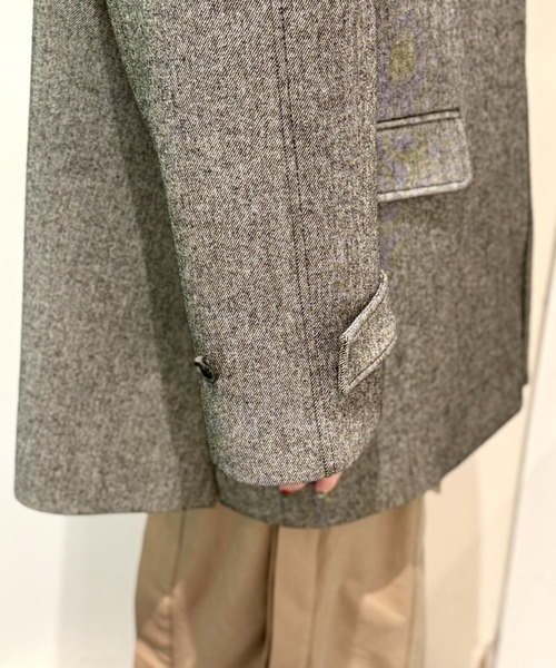 LOVELESS（ラブレス）の「ボンディングミドルコート（チェスターコート・レディース・ライトグレー/グレー系その他・34/36）」の12枚目の写真