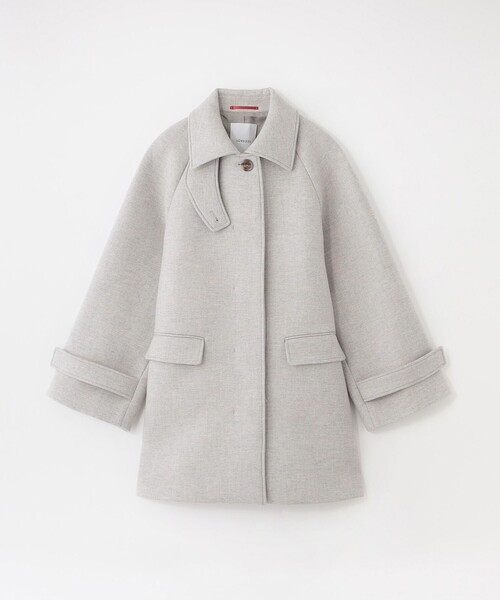 LOVELESS（ラブレス）の「ボンディングミドルコート（チェスターコート・レディース・ライトグレー/グレー系その他・34/36）」の4枚目の写真