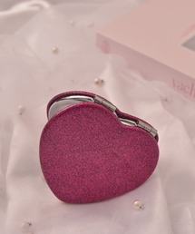 Mayree（メイリー）の「【float】ハート ラメ  ミニ 鏡/ハンドミラー/メイクミラー【7色展開】（手鏡/メイクミラー）」