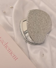 Mayree（メイリー）の「【float】ハート ラメ  ミニ 鏡/ハンドミラー/メイクミラー【7色展開】（手鏡/メイクミラー）」