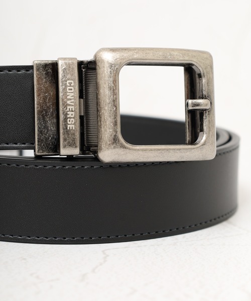 CONVERSE(コンバース)の「CONVERSE アジャスターベルト(ベルト・メンズ・ダークブラウン系1/ダークブラウン系2/ブラック系1/ブラウン系1/ブラウン系2/ブラック系2・FREE)」の2枚目の写真