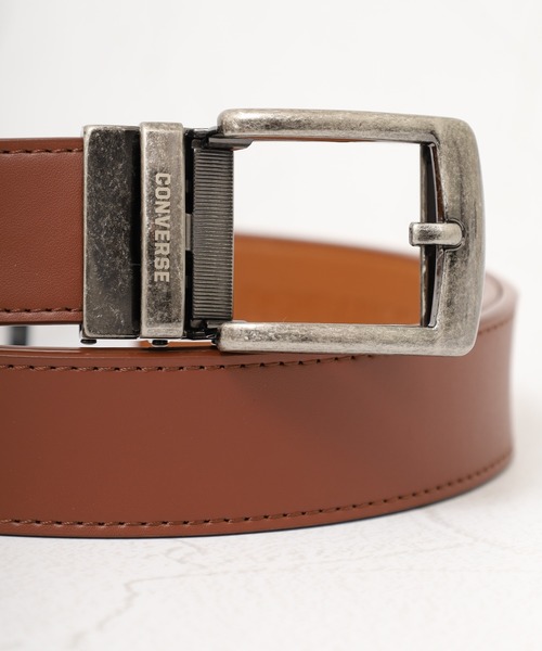 CONVERSE(コンバース)の「CONVERSE アジャスターベルト(ベルト・メンズ・ダークブラウン系1/ダークブラウン系2/ブラック系1/ブラウン系1/ブラウン系2/ブラック系2・FREE)」の5枚目の写真