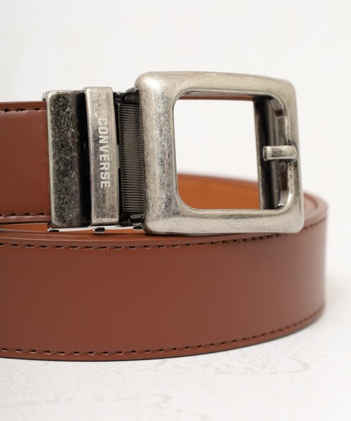 CONVERSE(コンバース)の「CONVERSE アジャスターベルト(ベルト・メンズ・ダークブラウン系1/ダークブラウン系2/ブラック系1/ブラウン系1/ブラウン系2/ブラック系2・FREE)」の6枚目の写真