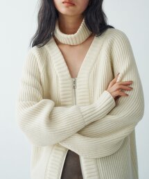 dual form zip knit