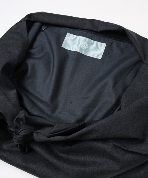 Dulcamara(ドゥルカマラ)の「よそいきトートBAG(トートバッグ・メンズ・チャコールグレー/ブラック/ダークブラウン・FREE)」の13枚目の写真