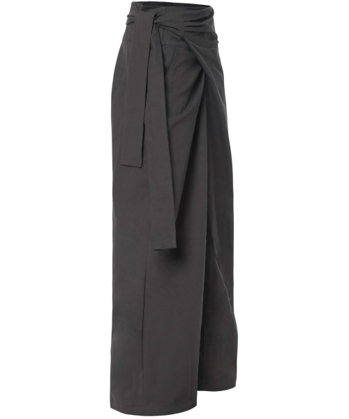 FLAREUP（フレアアップ）の「Layered Wrap Trousers (FL-255_Charcoal)（その他パンツ・レディース・チャコール・OS）」の7枚目の写真