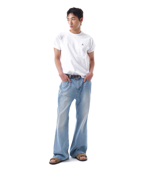 AAKAM（アーカム）の「Fitted Half Top (White)（Tシャツ/カットソー・レディース・その他・1/2）」の4枚目の写真
