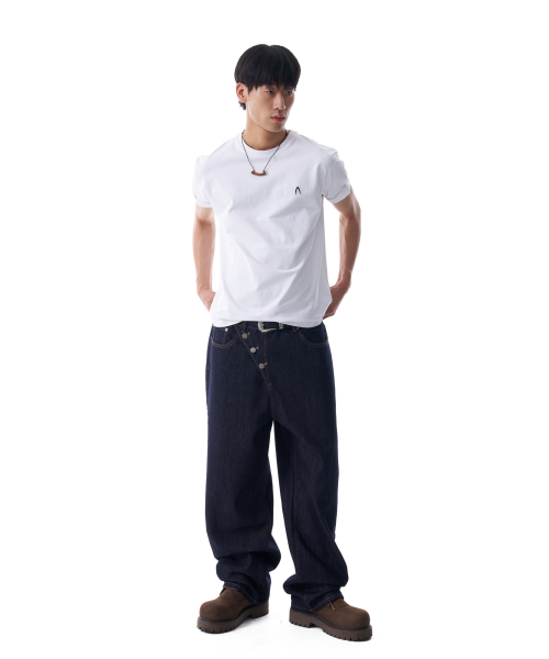 AAKAM（アーカム）の「Fitted Half Top (White)（Tシャツ/カットソー・レディース・その他・1/2）」の8枚目の写真