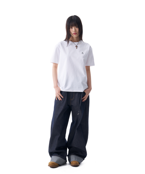 AAKAM（アーカム）の「Fitted Half Top (White)（Tシャツ/カットソー・レディース・その他・1/2）」の13枚目の写真