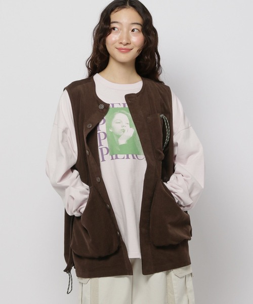 niko and（ニコアンド）の「ボーイズシルエットポケベスト2（ベスト