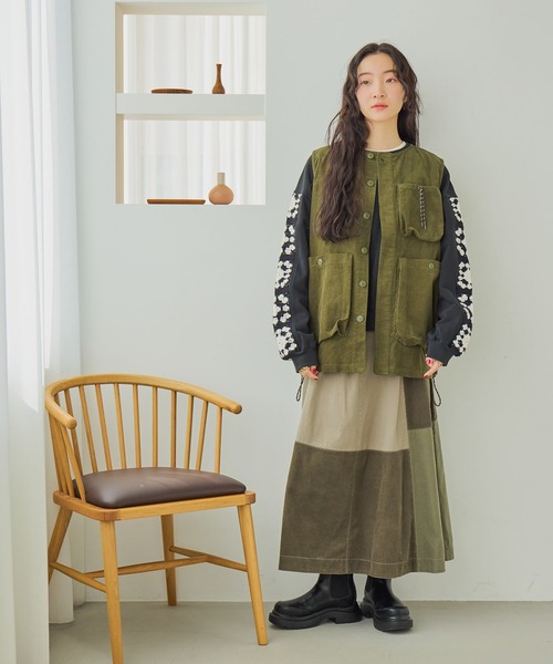 niko and（ニコアンド）の「ボーイズシルエットポケベスト2（ベスト