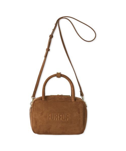 FURFUR（ファーファー）の「【限定カラー】バリエーションスクエアボストンバッグ（ボストンバッグ・レディース・ブラック/ピンク/ブラウン/ホワイト/サックスブルー/ライトベージュ・F）」の20枚目の写真