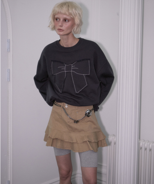 ROSEFRANTZ（ロゼフランツ）の「Rebel Layer Frill Mini Skirt [Beige]（スカート・レディース・Beige・MEDIUM/SMALL）」の12枚目の写真