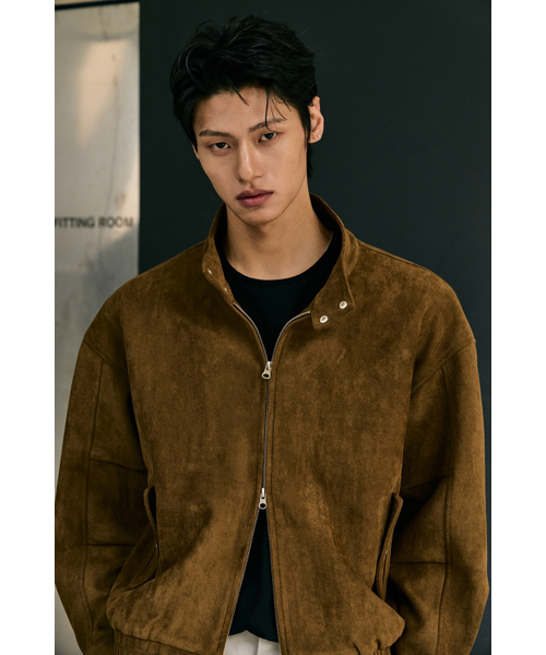 MOOD INSIDE(ムードインサイド)の「William Suede Harrington Jacket_Brown(その他アウター・メンズ・ブラウン・LARGE/X-LARGE/MEDIUM)」の3枚目の写真