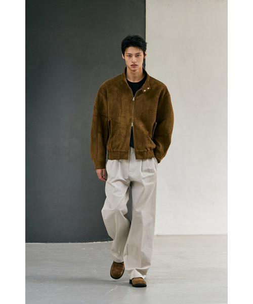 MOOD INSIDE(ムードインサイド)の「William Suede Harrington Jacket_Brown(その他アウター・メンズ・ブラウン・LARGE/X-LARGE/MEDIUM)」の5枚目の写真