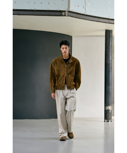MOOD INSIDE(ムードインサイド)の「William Suede Harrington Jacket_Brown(その他アウター・メンズ・ブラウン・LARGE/X-LARGE/MEDIUM)」の6枚目の写真