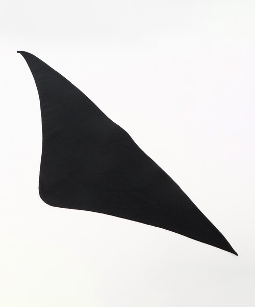 Johnstons of Elgin（ジョンストンズオブエルガン）の「【別注】＜Johnstons of Elgin＞トライアングル ネックタイ スカーフ ストール（ストール/ショール・メンズ・ブラック/コバルトブルー/レッド・FREE）」の10枚目の写真