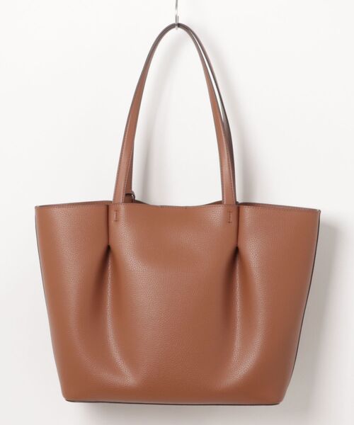 MICHAEL KORS(マイケルコース)の「CARSON ペブルレザー トート ラージ(トートバッグ・レディース・ブラウン系・FREE)」の2枚目の写真