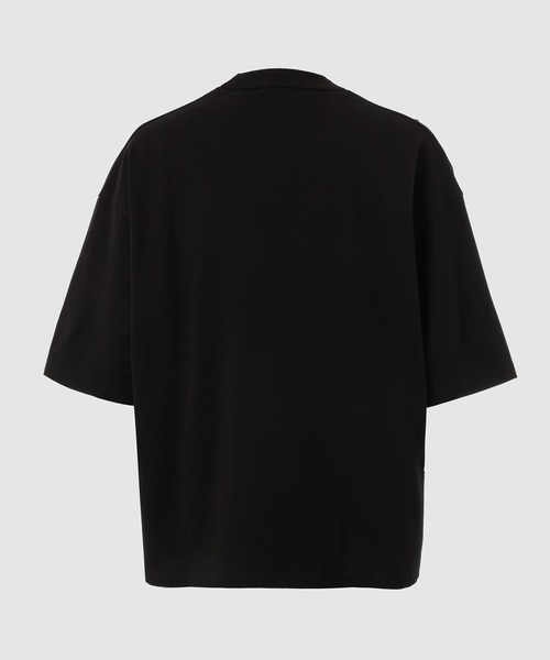 COMME des GARCONS HOMME(コム デ ギャルソン・オム)の「KNIT-DOCKING COTTON T-SHIRTS(Tシャツ/カットソー・メンズ・ブラック/ブラウン・XL/L/M/S)」の3枚目の写真