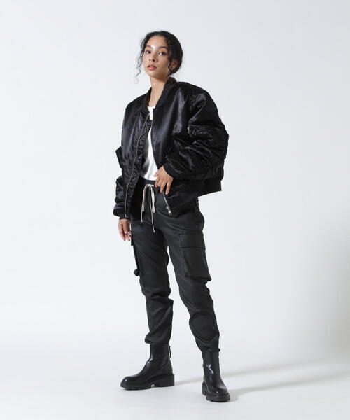 FR(13)NDS（フレンズ）の「FR(13)NDS/フレンズ/MA-1（MA-1・メンズ・カーキ/ブラック・F）」の16枚目の写真