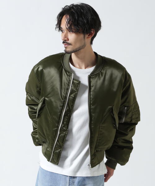 FR(13)NDS（フレンズ）の「FR(13)NDS/フレンズ/MA-1（MA-1・メンズ・カーキ/ブラック・F）」の18枚目の写真