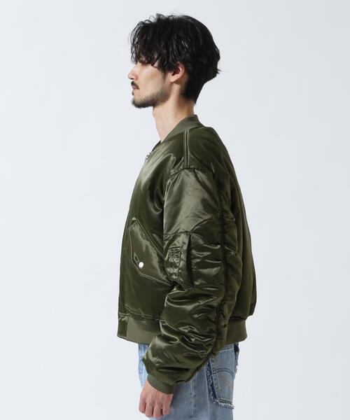 FR(13)NDS（フレンズ）の「FR(13)NDS/フレンズ/MA-1（MA-1・メンズ・カーキ/ブラック・F）」の9枚目の写真