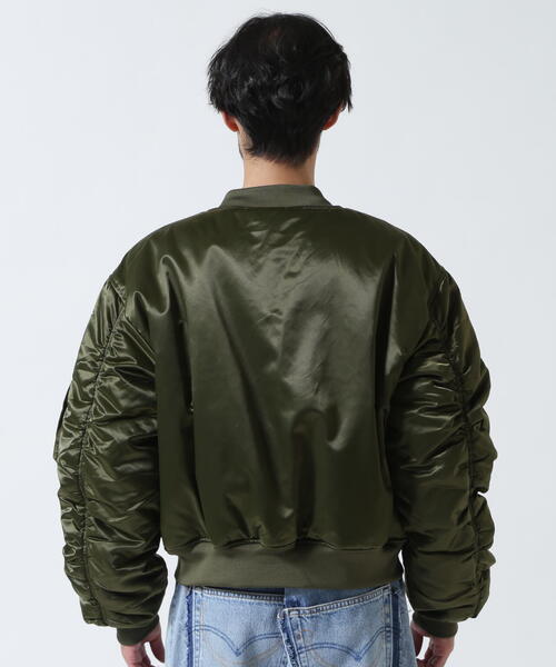 FR(13)NDS（フレンズ）の「FR(13)NDS/フレンズ/MA-1（MA-1・メンズ・カーキ/ブラック・F）」の10枚目の写真