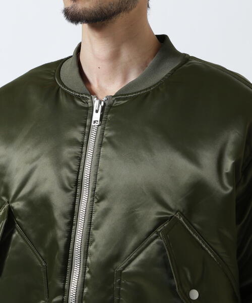 FR(13)NDS（フレンズ）の「FR(13)NDS/フレンズ/MA-1（MA-1・メンズ・カーキ/ブラック・F）」の11枚目の写真