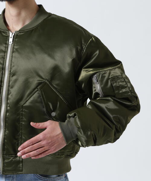 FR(13)NDS（フレンズ）の「FR(13)NDS/フレンズ/MA-1（MA-1・メンズ・カーキ/ブラック・F）」の12枚目の写真