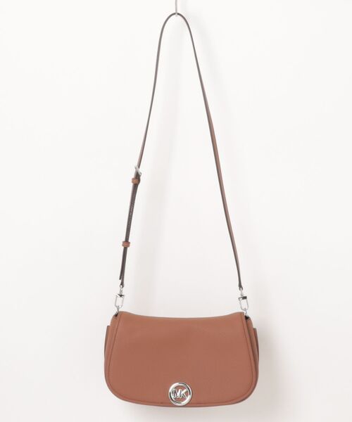 MICHAEL KORS(マイケルコース)の「NOLITA レザー コンバーチブル ショルダー ミディアム(ショルダーバッグ・レディース・ブラウン系・FREE)」の4枚目の写真