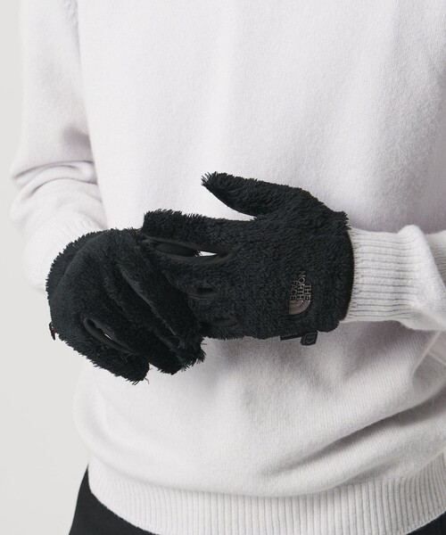 THE NORTH FACE(ザノースフェイス)の「<THE NORTH FACE>VERSA/L ETIP グローブ(手袋・メンズ・ブラック・L/M)」の4枚目の写真