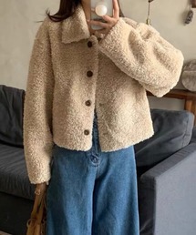 CADBURY | ﾓｺﾓｺﾎﾞｱｼｮｰﾄ丈ｼﾞｬｹｯﾄ(その他アウター)