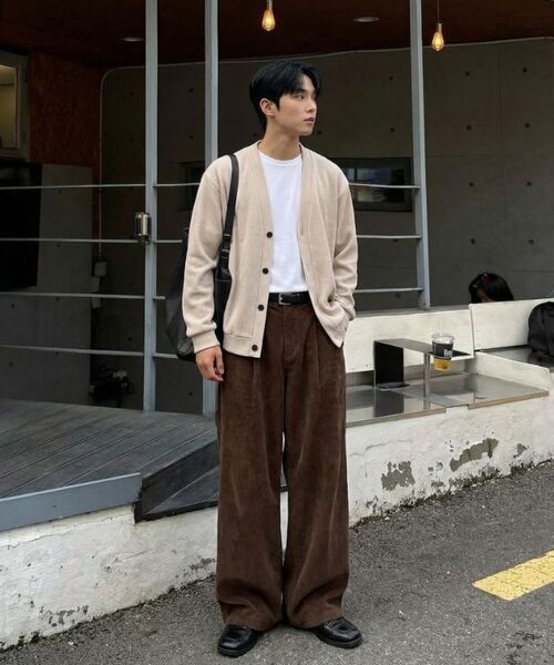 VERYVAIN（ベリベーン）の「[OVER-FIT] GAFF TEX CARDIGAN (SAND)（カーディガン/ボレロ・メンズ・その他・MEDIUM/LARGE/X-LARGE）」の2枚目の写真